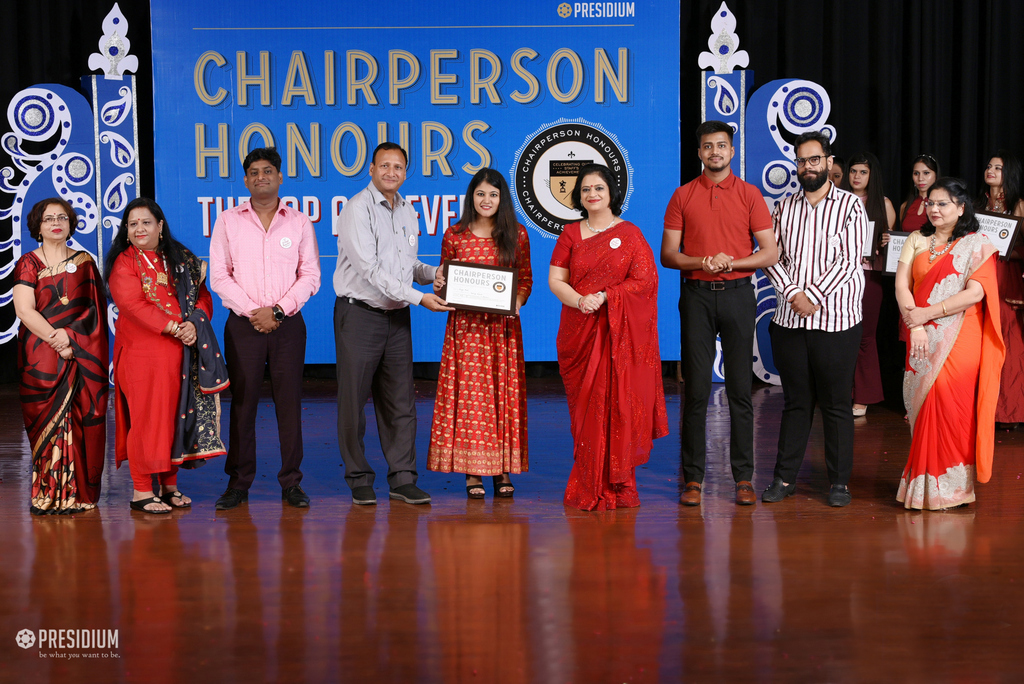 Presidium Rajnagar, CHAIRPERSON HONOURS’19: TEACHERS RECEIVE THE MOST PRESTIGIOUS HONOUR